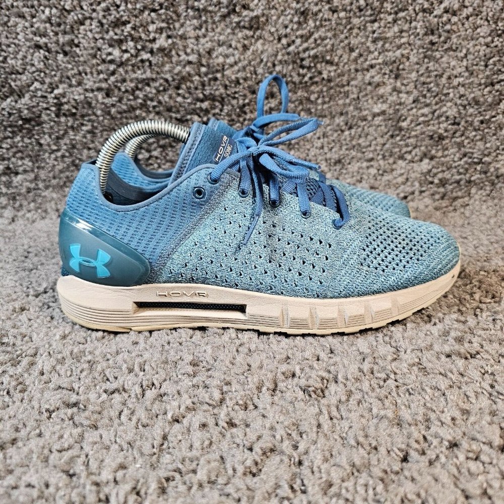 Under Armour HOVR Sonic Shoes Women's 10.5 Blue Running Sneakers Trainers